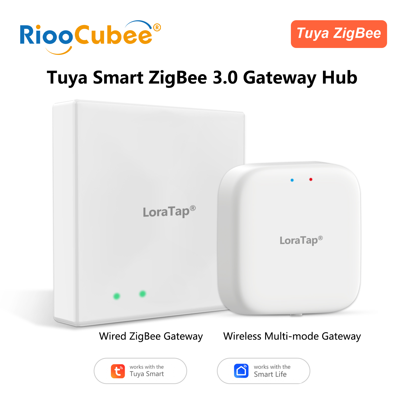 Matter Hub Thread - LoraTap ZigBee 有線ゲートウェイ ハブおよびワイヤレス マルチモーダル ゲートウェイ