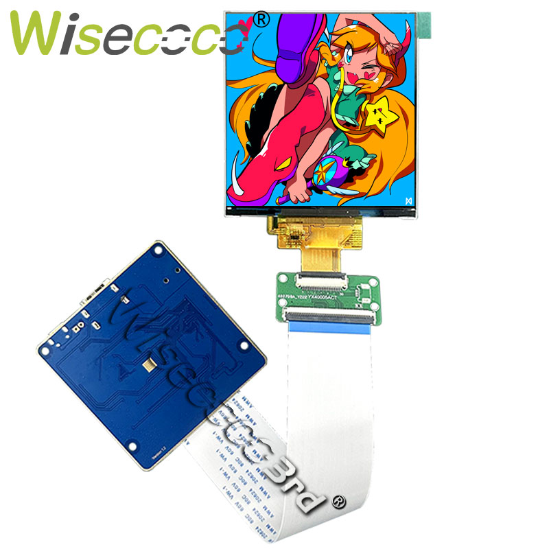 Home Automation Raspberry Pi - Wisecoco 4インチ720 × 720 lcdディスプレイ1:1スクエア陳列ラップトップのスマートホームラズベリーパイディスプレイキットmipiドライバボード