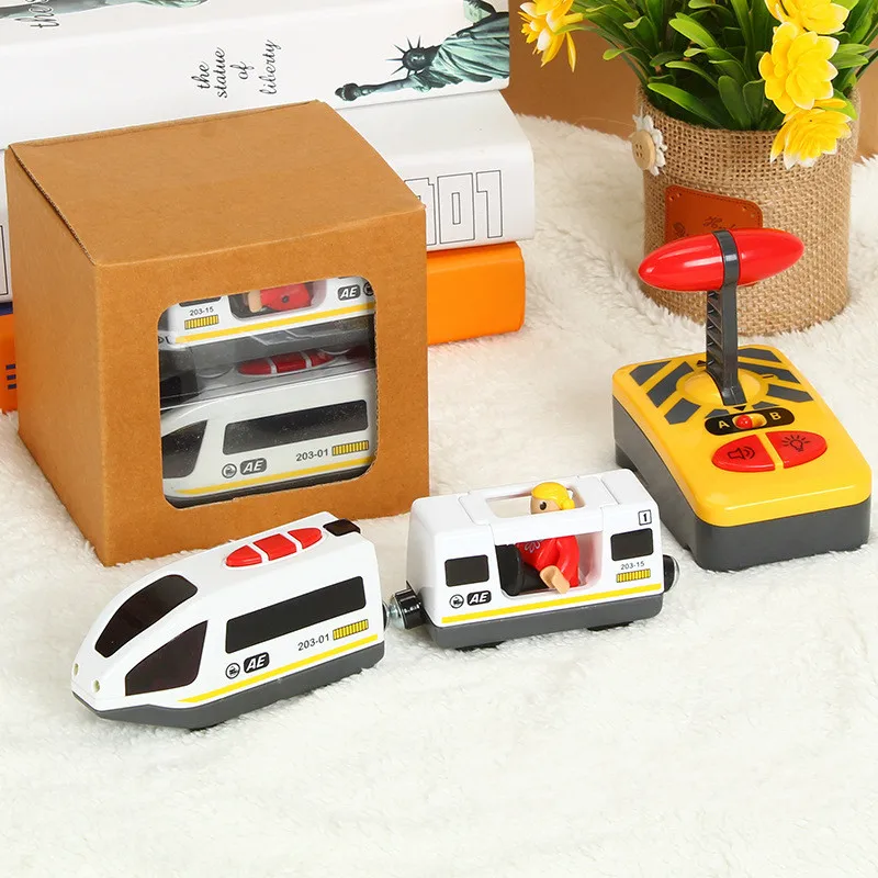 Home Automation Tutorial - RC 電車セットおもちゃ子供用車ダイキャストスロットおもちゃ標準木製線路鉄道バッテリークリスマス Trem セットに適合