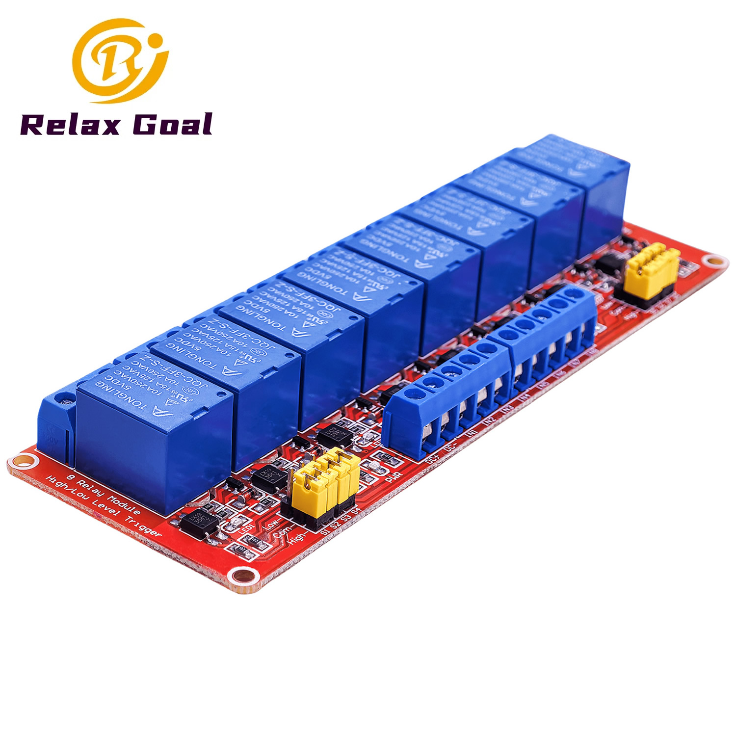Relay 8 Channel Board - リレーモジュール 8チャンネル 5V 12V 24V ボードシールド