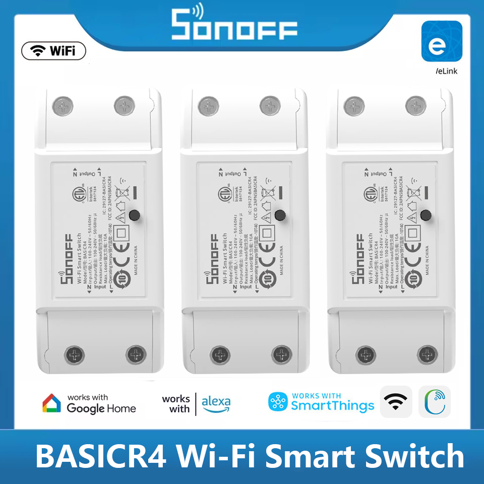 Sonoff Basic Switch - Sonoff Basic-R4 ミニWiFiスマートスイッチ アップグレード版 Basicr2 マジックスイッチモード