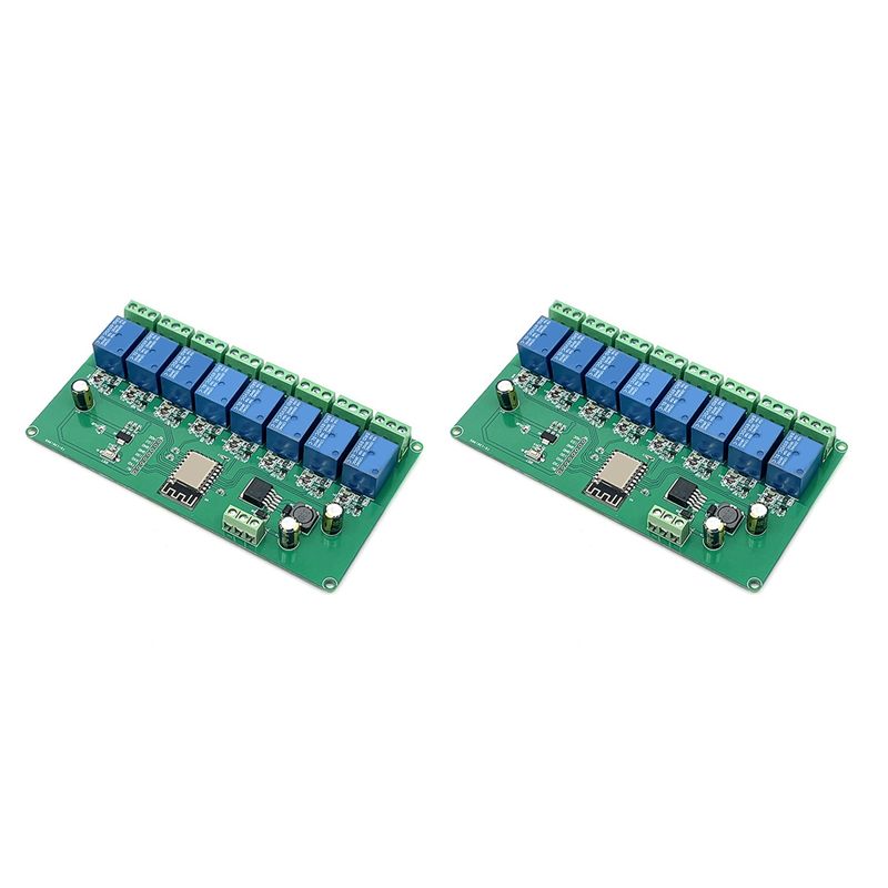 Relay 8 Channel Board - A33T-2X 8 チャンネルワイヤレス WIFI リレーモジュール ESP-12F