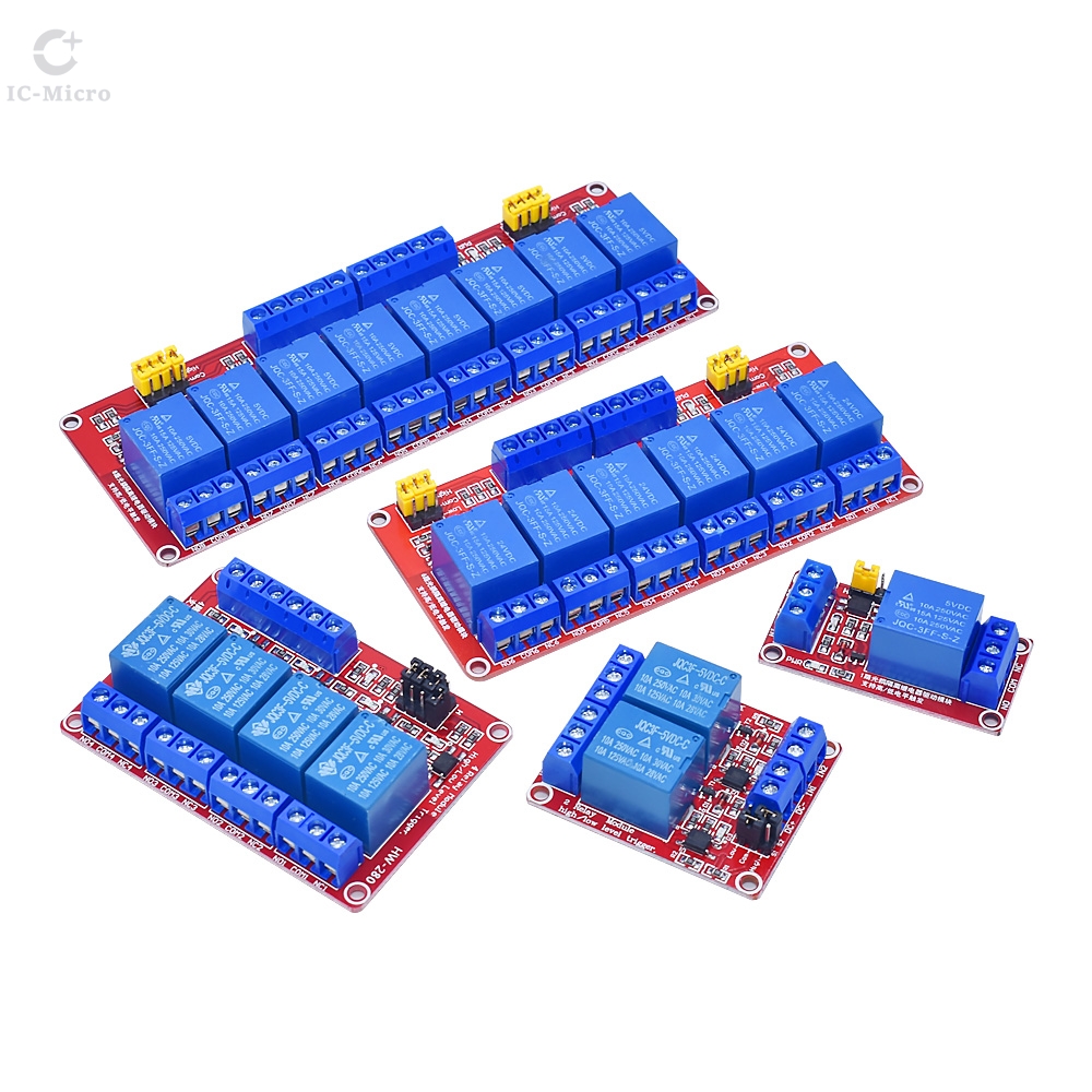 1 2 6 4 8チャンネル 5V 12V 24V リレーモ - Relay 8 Channel Board のレビューと価格
