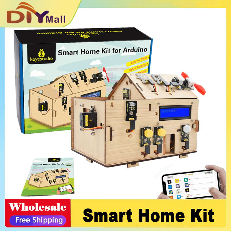 Keyestudio スマートIoTホームキット（PLUSボ - Home Automation Diy Kit のレビューと価格