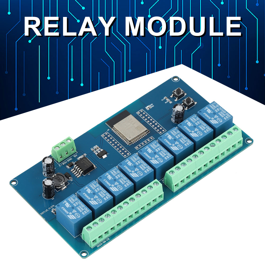電気リレーモジュール,1, 2, 8チャンネル,5-30 V - Relay 8 Channel Board のレビューと価格