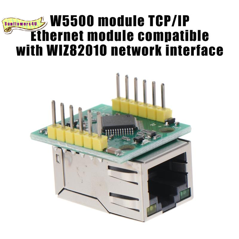 SPI-LANイーサネットコンバーター W5500チップ U - Ethernet Module W5500 のレビューと価格