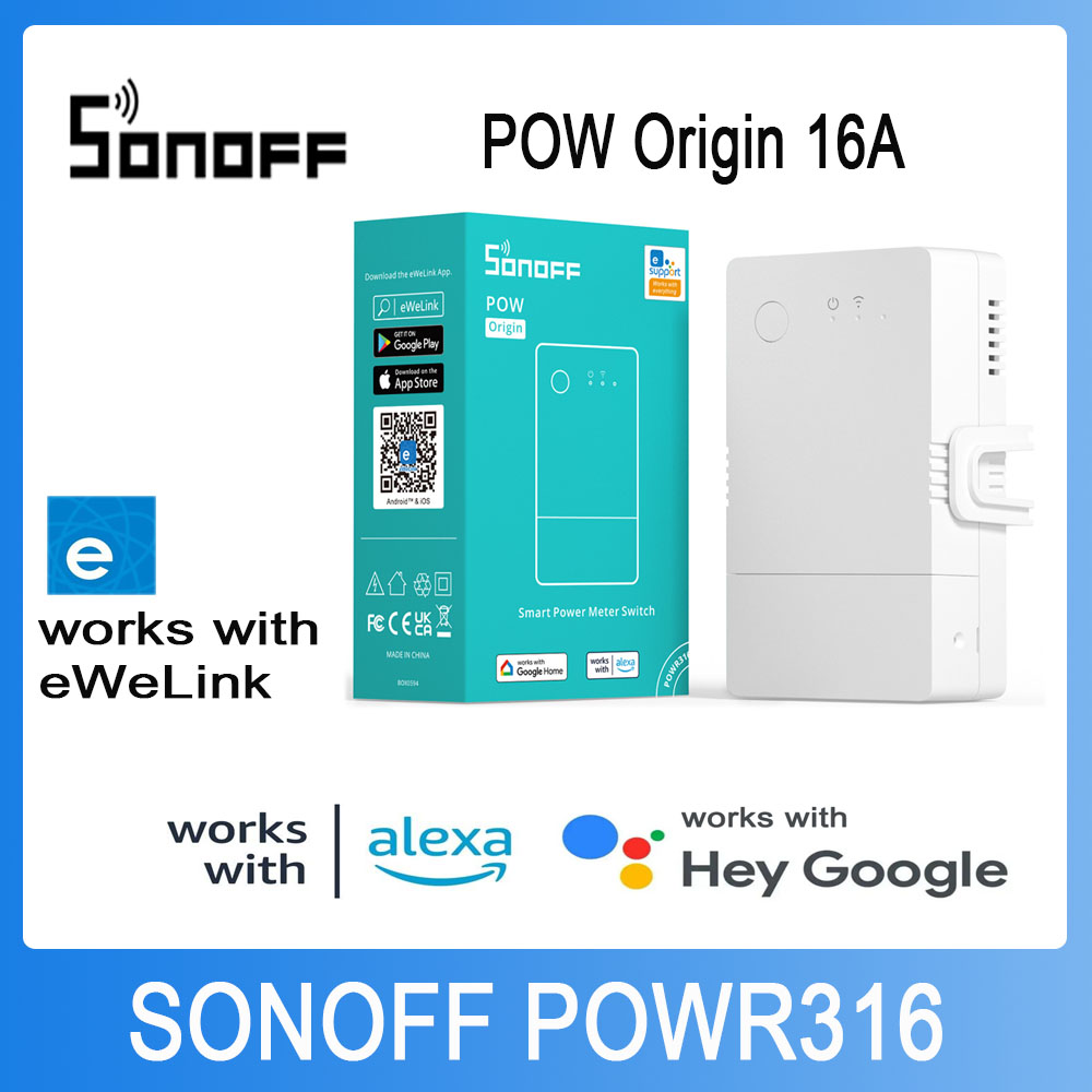 SONOFF POWR316 Pow Origin スマート - Sonoff Basic Switch のレビューと価格
