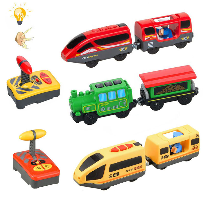 木製 RC 列車鉄道アクセサリーリモコン電気列車磁気鉄道車両 - Home Automation Tutorial のレビューと価格