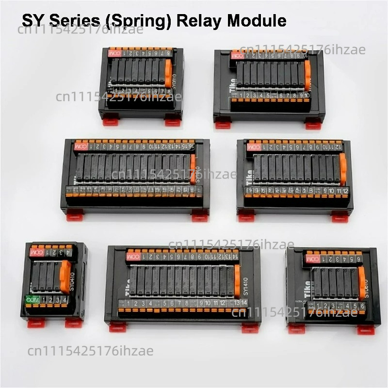 SK/SYシリーズリレーモジュールPLCアンプDINレールボ - Relay 8 Channel Board のレビューと価格