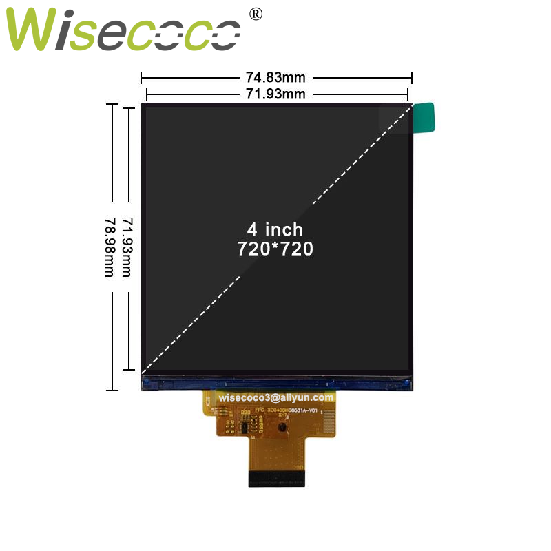 Wisecoco 4インチ720 × 720 lcdディスプ - Home Automation Raspberry Pi のレビューと価格