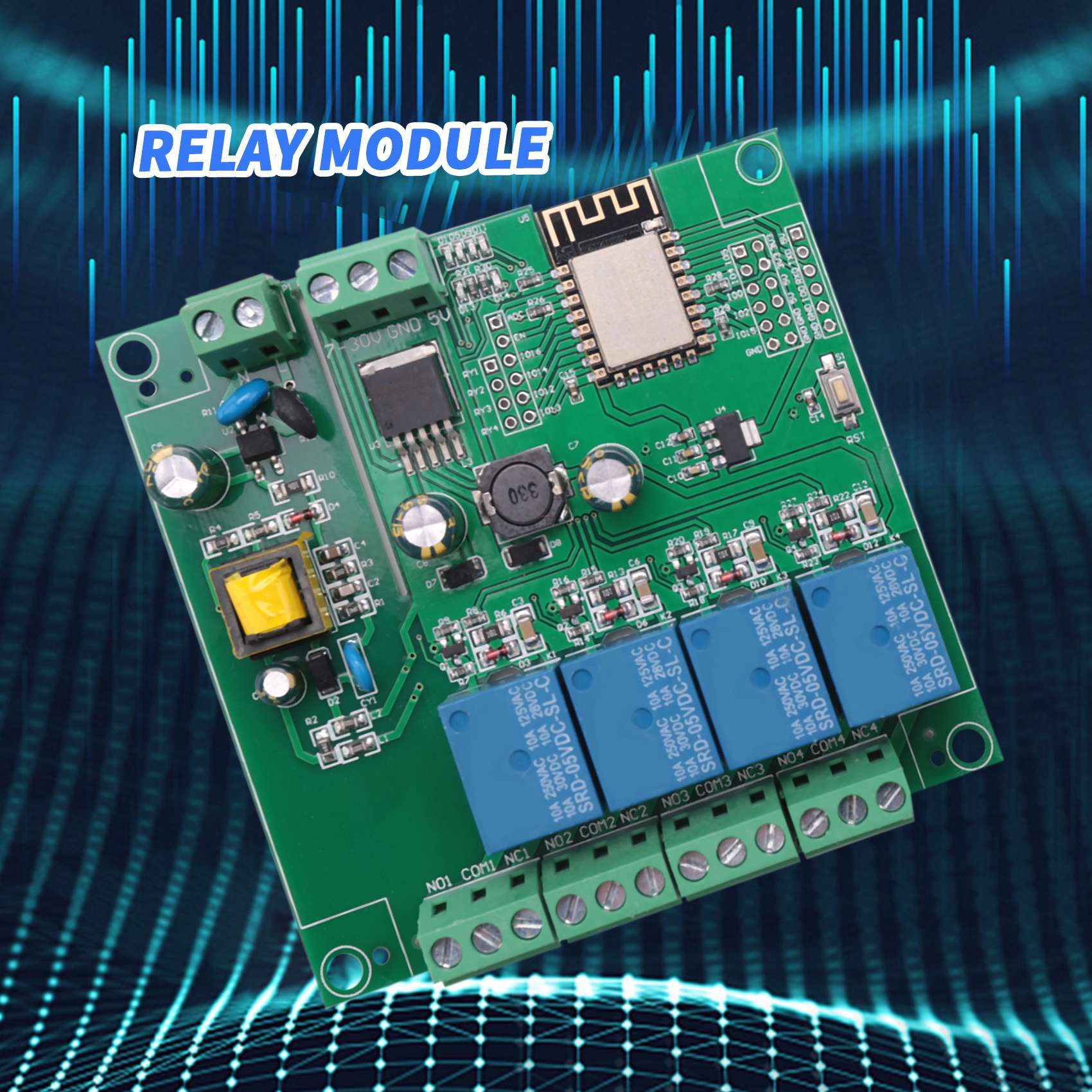 SCLS ESP8266 ワイヤレス WIFI 4 チャンネ - Relay 8 Channel Board のレビューと価格