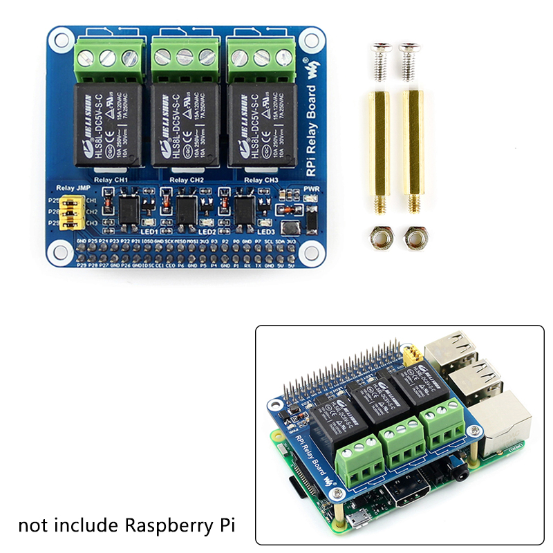 開発モジュール,3ウェイリレーモジュール,コネクテッドホーム - Home Automation Raspberry Pi のレビューと価格