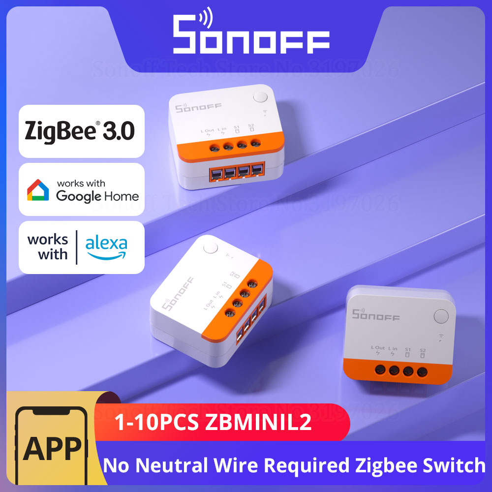 1-10 個 SONOFF ZBMINIL2 Zigbee  - Sonoff Basic Switch のレビューと価格