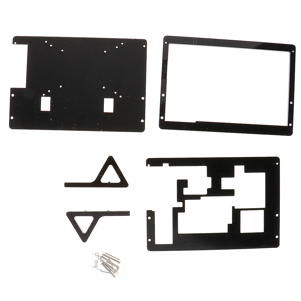 タッチスクリーンブラケット アクリル製 7インチLCDスタン - Home Automation Raspberry Pi のレビューと価格