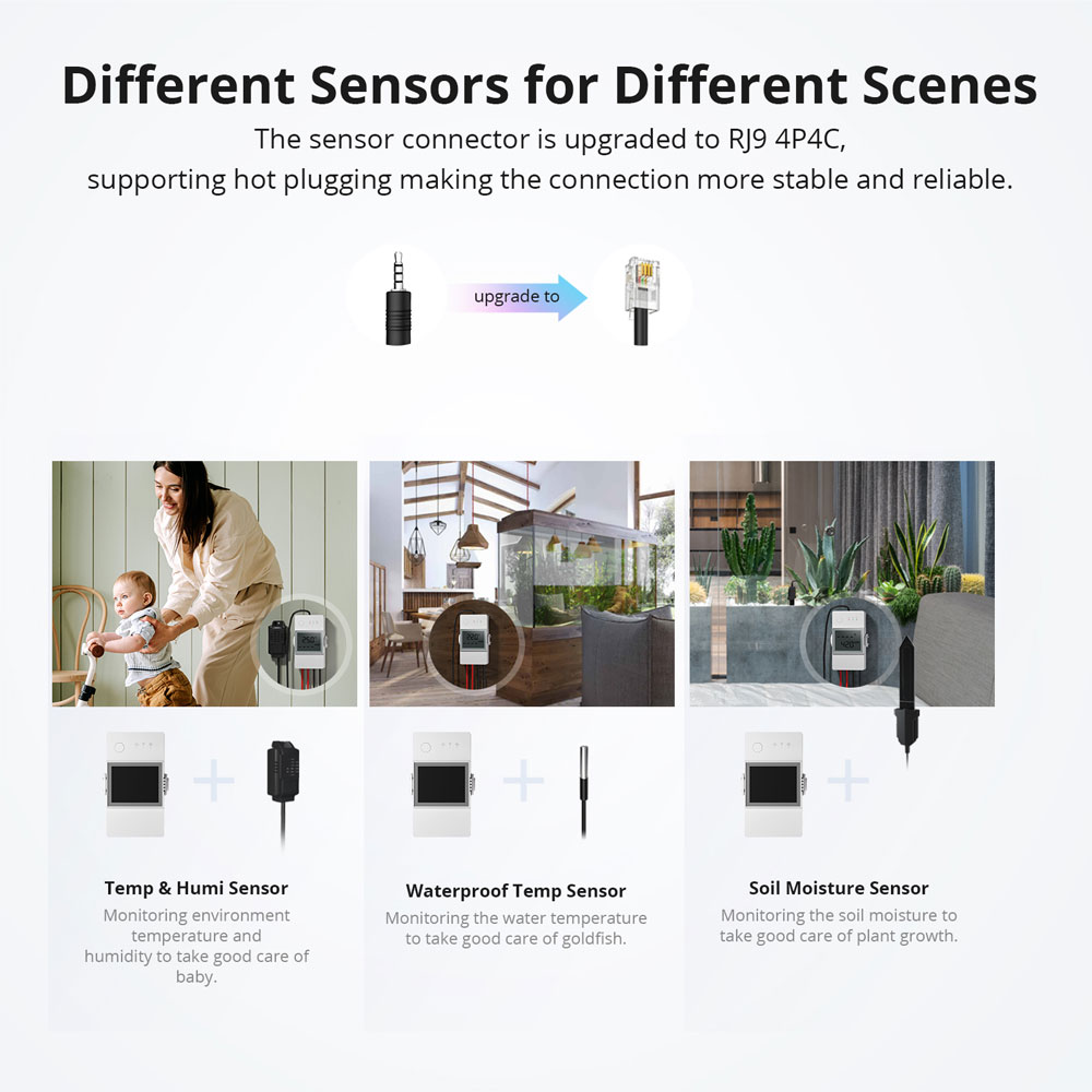 Sensoff-接続された温度および湿度センサー,LCDディ - Sonoff Basic Switch のレビューと価格