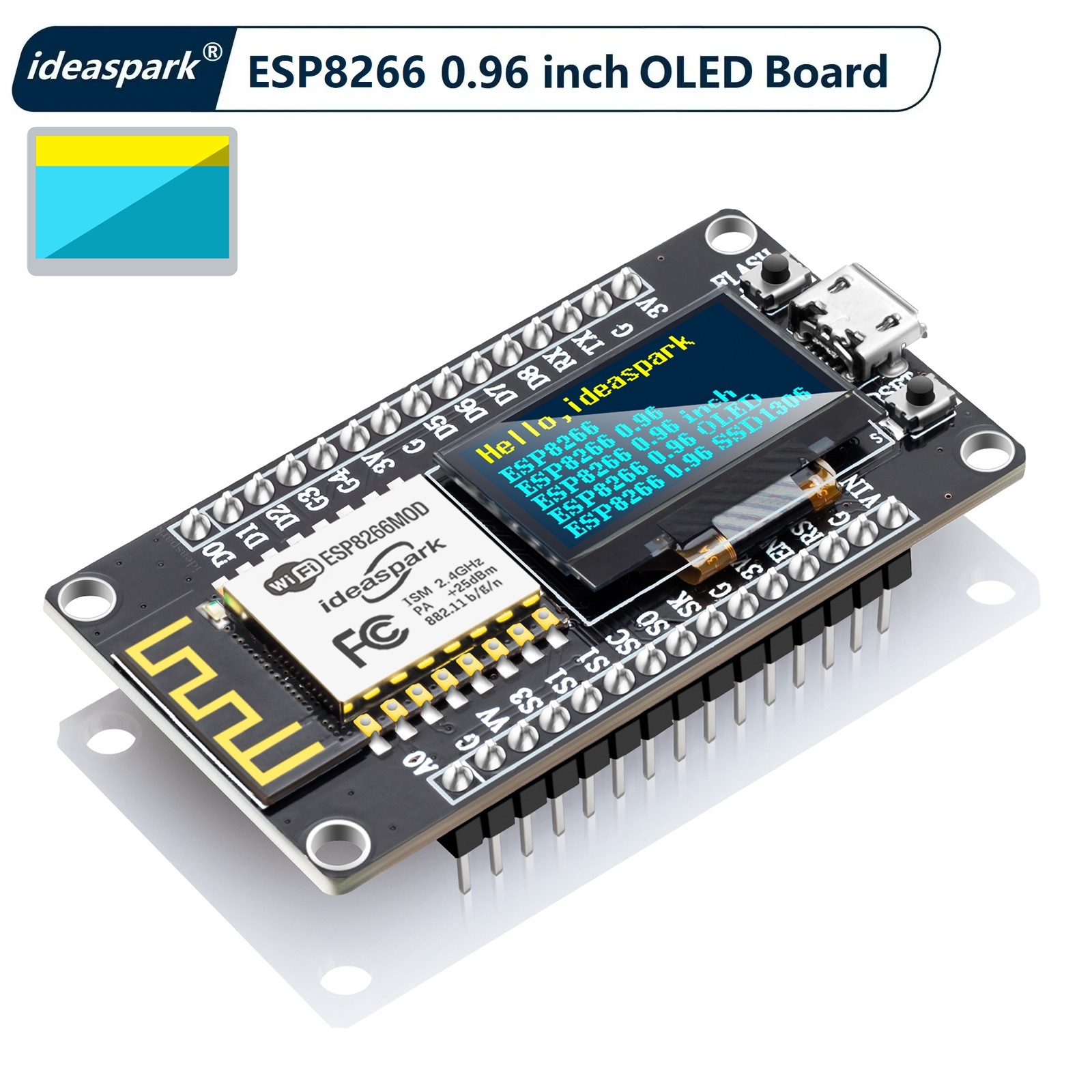 NodeMCU ESP8266 開発ボード、0.96 インチ - Esp8266 Nodemcu Board のレビューと価格