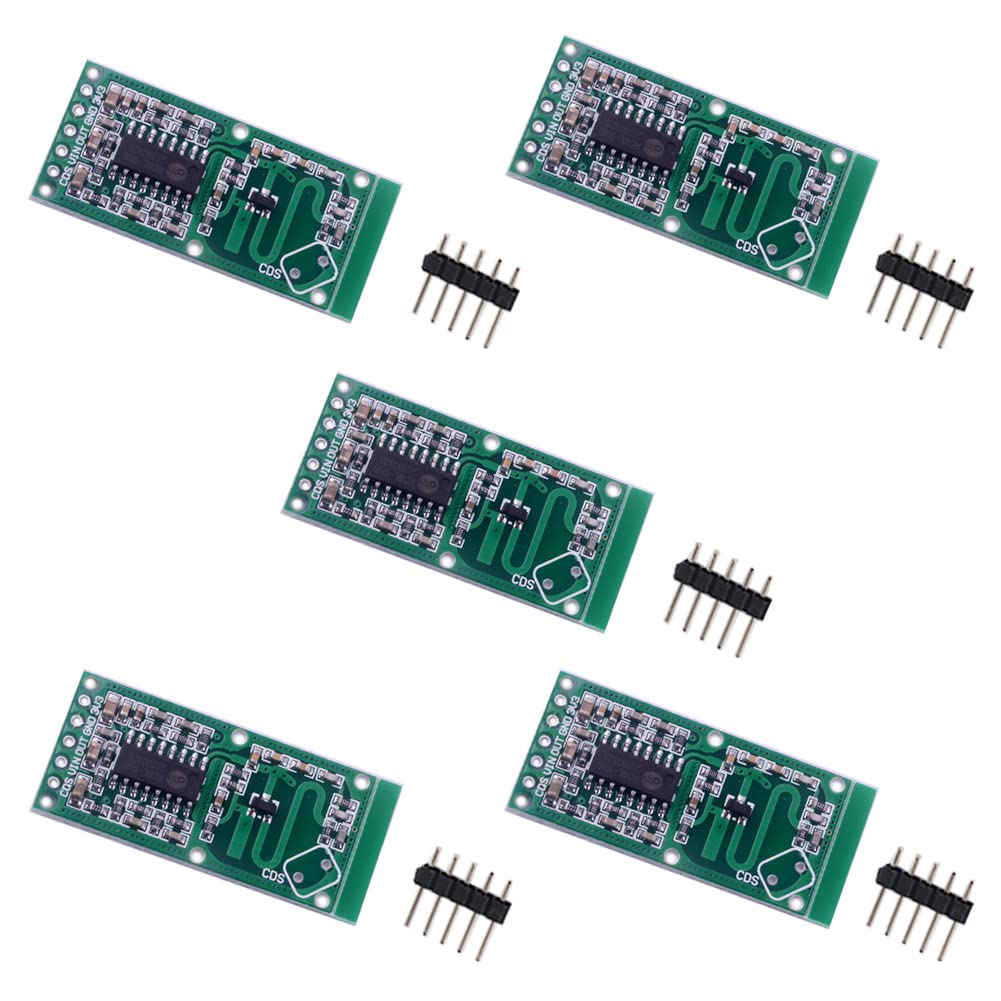 5 個 RCWL-0516 モーション検出センサー、Ardu - Esp8266 Nodemcu Board のレビューと価格