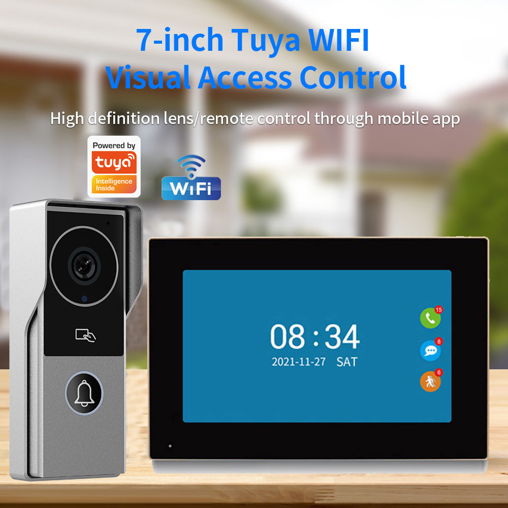 Wifiビデオドアベルシステム1080Pビジュアルドアホンド - Smart Doorbell Wired のレビューと価格